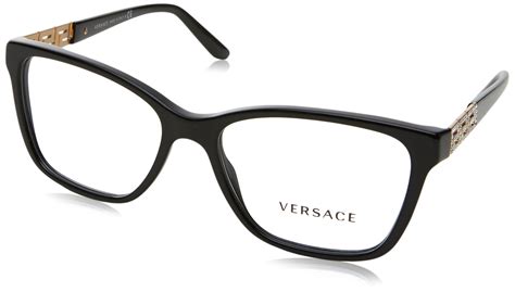 gold versace glasses for women|clear Versace eyeglasses.